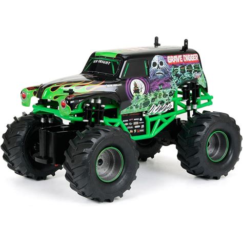 mini rc grave digger|walmart grave digger rc.